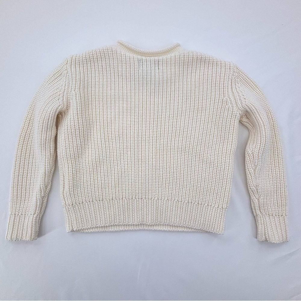 Polo Ralph Lauren Toddler’s Rollneck 100% Cotton Ivory Sweater for 5T Unisex - Picture 4 of 10